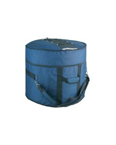 Boston deluxe gigbag voor floortom 16", zwart-blauw, 15 mm gevoerd hardfoam