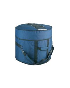 Boston deluxe gigbag voor floortom 18", zwart-blauw, 15 mm gevoerd hardfoam