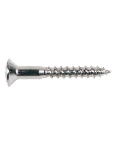 Boston screw, 2,4x16mm, 12pcs, oval countersunk, for HB pu ring long, chrome