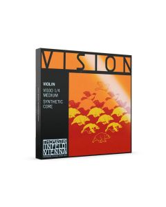 Thomastik Infeld Vision snarenset viool 1/4, bestaande uit VI-01-14, VI-02-14, VI-03-14 en VI-04-14