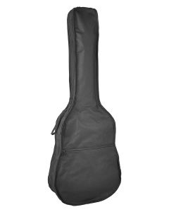 Boston draagtas voor klassieke gitaar 7/8, ongevoerd, nylon, 2 riemen, groot voorvak, zwart