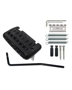 Boston tremolo Stallion, pitch 10,5mm, with 2 studs, black