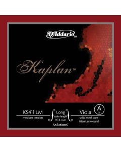 D'Addario Kaplan Forza altvioolsnaar A-1, titanium wound