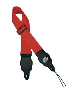 Gaucho Standard Series gitaarriem, rood nylon