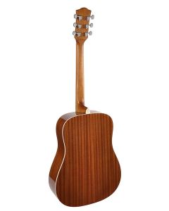 Richwood Artist Series akoestische gitaar, dreadnought, massief bovenblad, naturel