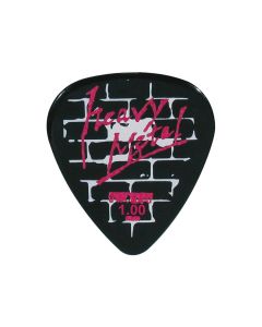 Pickboy Celltex 1.00 mm. plectra met "the wall"-design, 50-pack