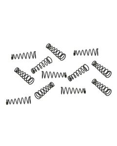 Boston pickup mounting spring, tapered, 12pcs, diam. 6-4mm, length 22mm