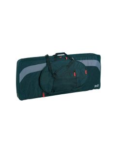 Boston Super Packer gigbag voor keyboard, 25 mm. gevoerd, 980 x 400 x 170 mm., zwart en grijs