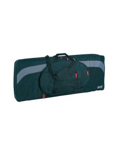 Boston Super Packer gigbag voor keyboard, 25 mm. gevoerd, 1165 x 400 x 170 mm., zwart en grijs