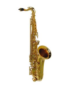 Stewart Ellis Pro Series tenorsax, Pisoni polsters, goudlak, incl. softcase