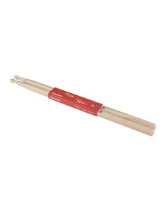 Hayman 2-B drumstokken, hickory, 12 paar, 16,2 x 407 mm