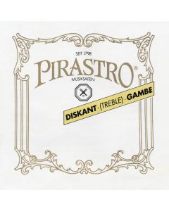 Pirastro Diskant Gambe D-1 snaar voor diskantgamba, (10 1/2), gut