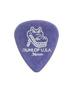 Dunlop Gator Grip 0.96 mm. plectra, paarsblauw, 12-pack