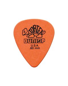 Dunlop Tortex Standard 0.60 mm. plectra, oranje, 12-pack