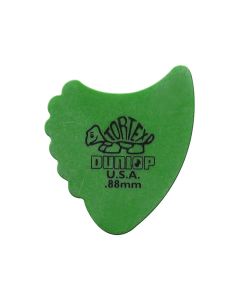 Dunlop Tortex Sharkfin 0.88 mm. plectra, groen, 72-pack