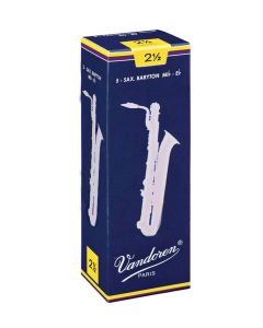 Vandoren Traditional rieten voor baritonsaxofoon 2.5, 5-pack