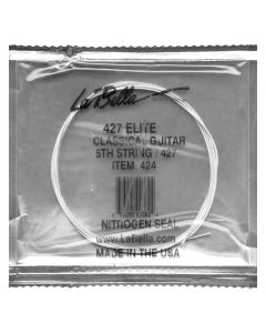 La Bella Elite A-5-snaar voor klassieke gitaar, silverplated wound nylon