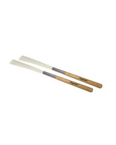 Hayman brushes, clear nylon haren, houten handvat, paar, zacht