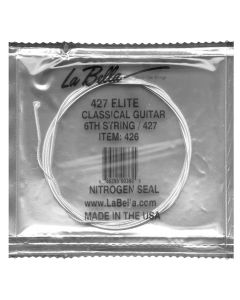 La Bella Elite E-6-snaar voor klassieke gitaar, silverplated wound nylon