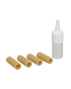 Wolf tweesprong rubber voor schoudersteun, 4 pieces replacement kit, met lubricant