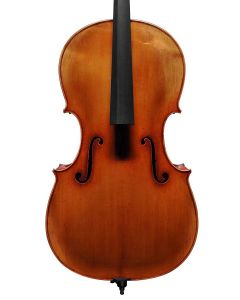 Scott Cao Conservatory cello 4/4, geselecteerd sparren en mooi gevlamd esdoorn, gepatineerde lak, 'Stainer model'