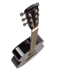 Nashville akoestische gitaar, grand auditorium model, engineered wood fb & bridge die cast mechanieken, zwart