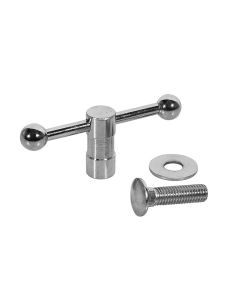 Boston Stage Pro Series spare part, swivel nut M7 with grip axle, chrome also for music stand OMS-302