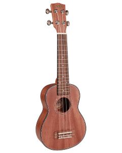 Korala Performer Series sopraan ukelele, geheel sapele, met gitaarmechanieken, toets van engineered hout