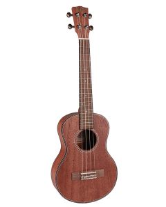 Korala Performer Series tenor ukelele, geheel sapele, met gitaarmechanieken, toets van engineered hout