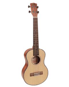 Korala Performer Series tenor ukelele, spruce bovenblad, sapele b&s, toets van engineered hout