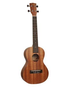 Korala Performer Series tenor ukelele, massief sapele bovenblad, gitaarmechanieken, toets van engineered hout