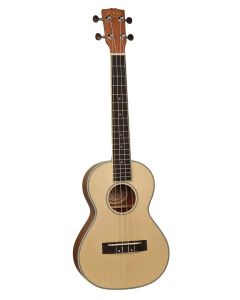 Korala Performer Series tenor ukelele, massief spruce bovenblad, sapele b&s, toets van engineered hout