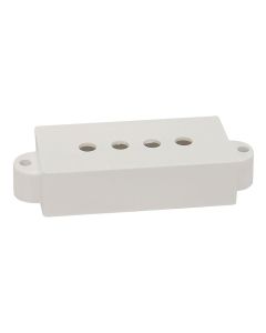 Boston pickup cover, Puncher Bass model split coil, 2 pcs, white