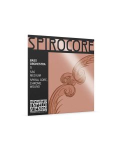 Thomastik Infeld Spirocore contrabassnaar G-1 4/4, 110cm, medium, spiral core, chrome