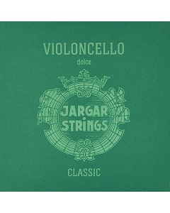 Jargar Classic Green snarenset voor cello, soft, flexi-metal