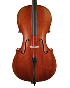 Scott Cao Student cello set 4/4, ebb& toets en ebben toebehoren, inclusief tas en strijkstok