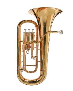 Stewart Ellis Pro Series euphonium, monel ventielen, goudlak, incl. softcase