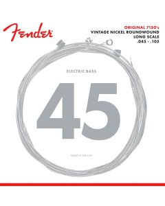 Fender Original 7150s snarenset elektrische basgitaar, pure nickel roundwound, medium, 045-065-085-105