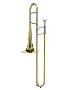 Stewart Ellis Pro Series alt trombone E-flat, goudlak, incl. softcase