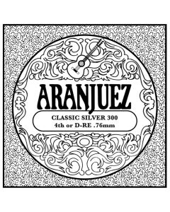 Aranjuez Classic Silver D-4 snaar voor klassieke gitaar, silverplated wound nylon