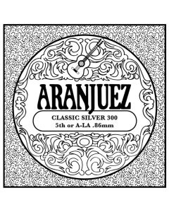 Aranjuez Classic Silver A-5 snaar voor klassieke gitaar, silverplated wound nylon