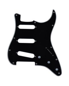 Fender Genuine Replacement Part slagplaat Strat®, SSS, 11 schroefgaten, 3 ply, black