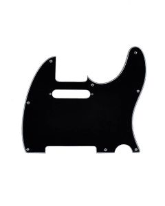 Fender Genuine Replacement Part slagplaat Standard Tele®, 8 schroefgaten, 3 ply, black