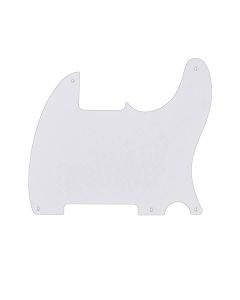 Fender Genuine Replacement Part slagplaat50s Esquire, 5 schroefgaten, 1 ply, white