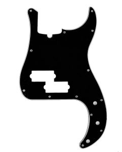 Fender Genuine Replacement Part slagplaat standard Precision Bass®, 13 schroefgaten, 3-ply, with truss rod notch, black