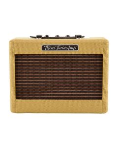 Fender miniatuur-versterker  'Mini57 Twin-Amp™', houten behuizing, 2W, 2x2" speakers