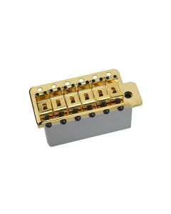 Fender Genuine Replacement Part tremolo assembly Mexico Vintage/Deluxe Player Strat, gold