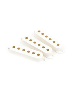 Fender Genuine Replacement Part pickup covers Stratocaster®, white, plastic, set of 3