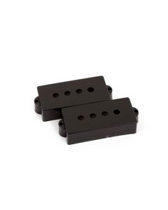 Fender Genuine Replacement Part pickup covers P-Bass, black, plastic, set of 2