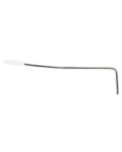 Fender Genuine Replacement Part tremolo arm for Import Jaguar/Jazzmaster, chrome with white tip